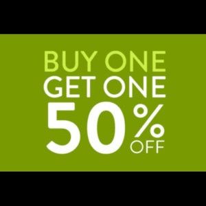 New closet sale! EVERYTHING bogo 50%!’